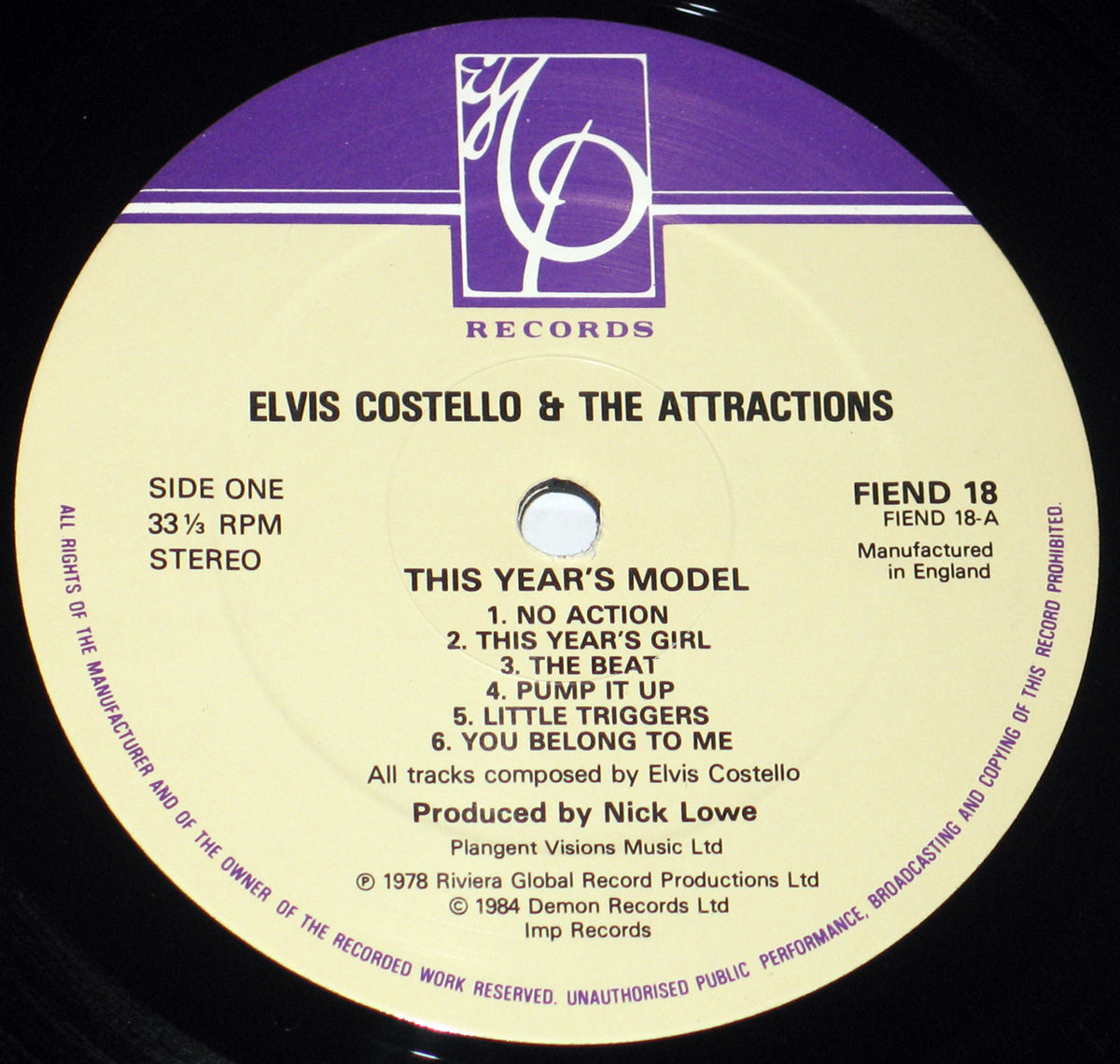 Elvis Costello - This Years Model